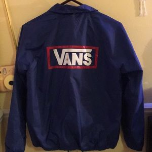 Vans windbreaker jacket
